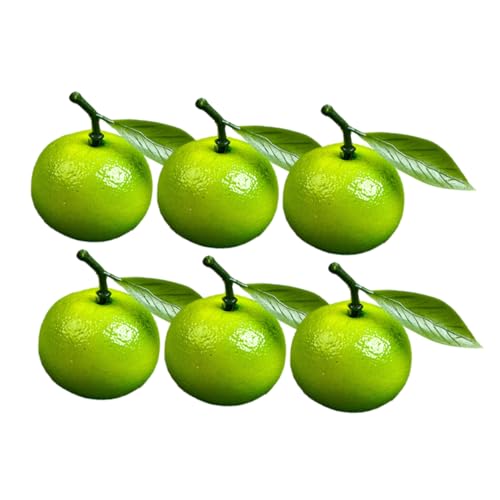 Milisten 6Stücke Künstliche Orangen Mit Blättern Realistische Dekorationen Für Zuhause Und Partys Hochwertige Orangen Deko Simulationsorangen Für Kreative Arrangements Milisten 6Stücke Künstliche Orangen Mit Blättern Realistische Dekorationen Für Zuhause Und Partys Hochwertige Orangen Deko Simulationsorangen Für Kreative Arrangements von Milisten