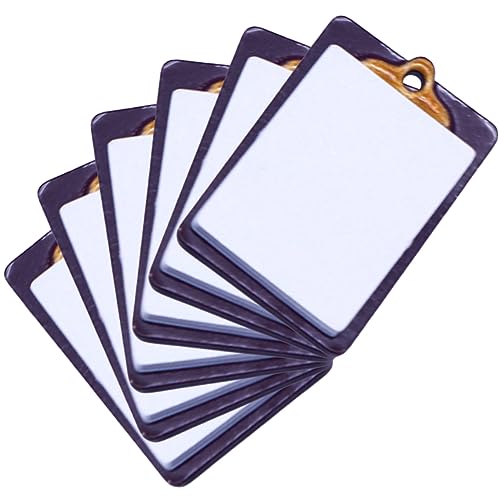 Milisten 6Stücke Mini Schreibtafel Modell Teiliges Für Puppenhauszubehör Exquisite Dekoration Für DIY Mini Häuser Kreatives Lernspielzeug von Milisten