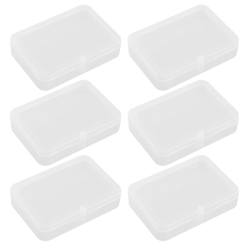 Milisten 6Stücke Pokerkarten Aufbewahrungsboxen Transparente Kunststoff Verpackungsfälle Für Spielkarten Leere Aufbewahrungsboxen Für Karten Und Sammelkarten Milisten 6Stücke Pokerkarten Aufbewahrungsboxen Transparente Kunststoff Verpackungsfälle Für Spielkarten Leere Aufbewahrungsboxen Für Karten Und Sammelkarten von Milisten