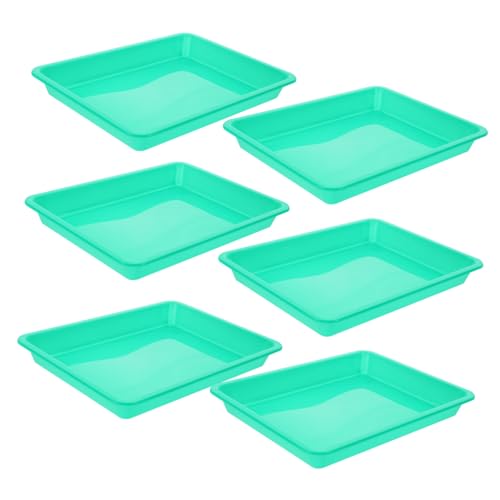 Milisten 6Stücke Puzzle Organizer aus Kunststoff Sortier Tabletts für Puzzleteile für Organisationsfähigkeiten und Ordnung im Spielbereich von Milisten