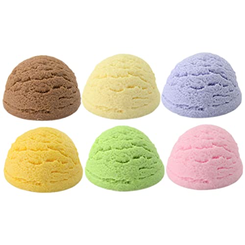 Milisten 6Stücke Realistische Eisbällchen Imitation Eiscreme Dekoration für Restaurants Cafés und Zuhause Lebensmitteldesserts für Vitrinen und Ausstellungen Hochwertiges Milisten 6Stücke Realistische Eisbällchen Imitation Eiscreme Dekoration für Restaurants Cafés und Zuhause Lebensmitteldesserts für Vitrinen und Ausstellungen Hochwertiges von Milisten
