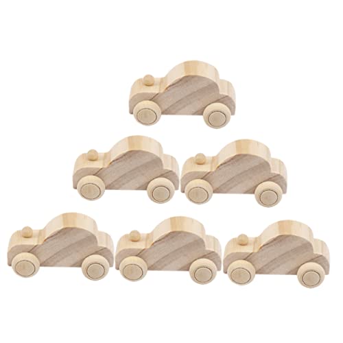 Milisten 6Stücke Teiliges DIY Holzauto für Unfertige Spielzeuge zur Kreativen Gestaltung Lernspielzeug für Frühkindliche Entwicklung und Kreative Aktivitäten Milisten 6Stücke Teiliges DIY Holzauto für Unfertige Spielzeuge zur Kreativen Gestaltung Lernspielzeug für Frühkindliche Entwicklung und Kreative Aktivitäten von Milisten