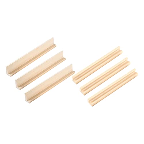Milisten 6Stücke Teiliges Domino aus Holz Stabiler Domino Halter für Kreative Bastelprojekte und Spiele zur Unterstützung von Dominokarten Dekorativen Präsentation Milisten 6Stücke Teiliges Domino aus Holz Stabiler Domino Halter für Kreative Bastelprojekte und Spiele zur Unterstützung von Dominokarten Dekorativen Präsentation von Milisten