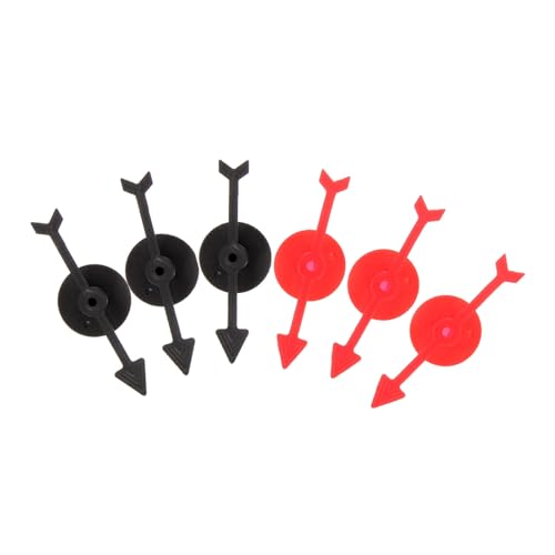 Milisten 6Stücke Teiliges Kunststoff Spielpfeile für DIY Brettspiele Rotierende Zeiger und Klassenprojekte und Kreative Spielideen Milisten 6Stücke Teiliges Kunststoff Spielpfeile für DIY Brettspiele Rotierende Zeiger und Klassenprojekte und Kreative Spielideen von Milisten