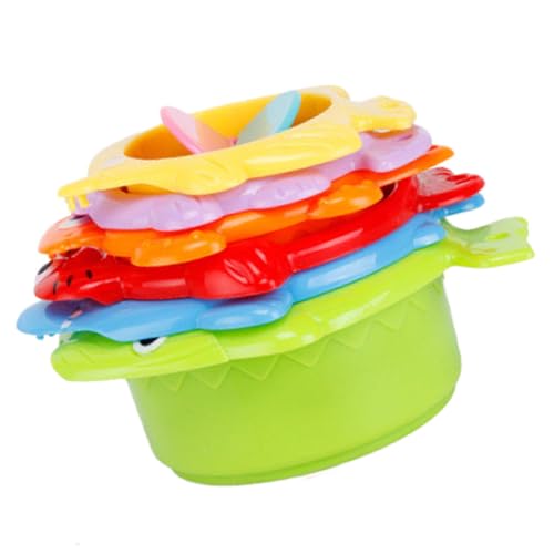 Milisten 6Stücke Teiliges Stapelbecher mit Thema für Kleinkinder Badespielzeug für Mehr Spaß im Bad Fördert Geduld und Beim Sicheres Design für Kleine Milisten 6Stücke Teiliges Stapelbecher mit Thema für Kleinkinder Badespielzeug für Mehr Spaß im Bad Fördert Geduld und Beim Sicheres Design für Kleine von Milisten