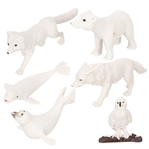 Milisten 6Stücke Teiliges Wildtiermodell für Realistische Tierfiguren für Spiel und Lernspaß für Tier Themengeburtstagsfeiern und Alltagsspiele Milisten 6Stücke Teiliges Wildtiermodell für Realistische Tierfiguren für Spiel und Lernspaß für Tier Themengeburtstagsfeiern und Alltagsspiele von Milisten