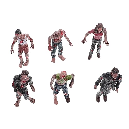 Milisten 6Stücke Zombie Puppen Realistische Simulation Figuren für Halloween Streichspiele und Party Dekoration für Grusel Fans Milisten 6Stücke Zombie Puppen Realistische Simulation Figuren für Halloween Streichspiele und Party Dekoration für Grusel Fans von Milisten