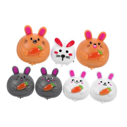 Milisten 7 Stück Kinderspielzeug Tierauto-kleinkindspielzeug Spielzeugkaninchen Mini-tierfahrzeuge Kaninchen Reibung Kaninchen Zieht Auto Zurück Reibungsautospielzeug Zurückziehen Hase Abs Milisten 7 Stück Kinderspielzeug Tierauto-kleinkindspielzeug Spielzeugkaninchen Mini-tierfahrzeuge Kaninchen Reibung Kaninchen Zieht Auto Zurück Reibungsautospielzeug Zurückziehen Hase Abs von Milisten