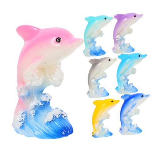 Milisten 7 Stück Teiliges Resin Figuren Süße Mini Tier Modelle für Mikrolandschaften Dekorationszubehör für Zuhause und Garten Milisten 7 Stück Teiliges Resin Figuren Süße Mini Tier Modelle für Mikrolandschaften Dekorationszubehör für Zuhause und Garten von Milisten