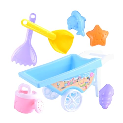 Milisten 7 Stück Teiliges Strandspielzeug Set für Kreatives Sandspielzeug mit Schubkarre für Outdoor Spaß Zufällige Farbe für Kleinkinder und Strandabenteuer Zufällige Farbe Milisten 7 Stück Teiliges Strandspielzeug Set für Kreatives Sandspielzeug mit Schubkarre für Outdoor Spaß Zufällige Farbe für Kleinkinder und Strandabenteuer Zufällige Farbe von Milisten