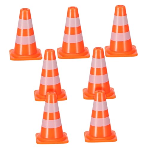 Milisten 7 Stück Teiliges Verkehrszeichen Pylonen für Verkehrserziehung und Simulation von Verkehrsszenen Vielseitig Einsetzbar Verschiedenen Oberflächen Milisten 7 Stück Teiliges Verkehrszeichen Pylonen für Verkehrserziehung und Simulation von Verkehrsszenen Vielseitig Einsetzbar Verschiedenen Oberflächen von Milisten