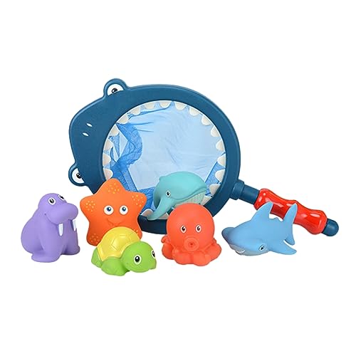 Milisten 7 Stück Wasserspielzeug zum Wasserspielen Badewanne Mini-Tierspielzeug Badespielzeug für Babys Badezimmer-Wasserspray- Vinyl Milisten 7 Stück Wasserspielzeug zum Wasserspielen Badewanne Mini-Tierspielzeug Badespielzeug für Babys Badezimmer-Wasserspray- Vinyl von Milisten