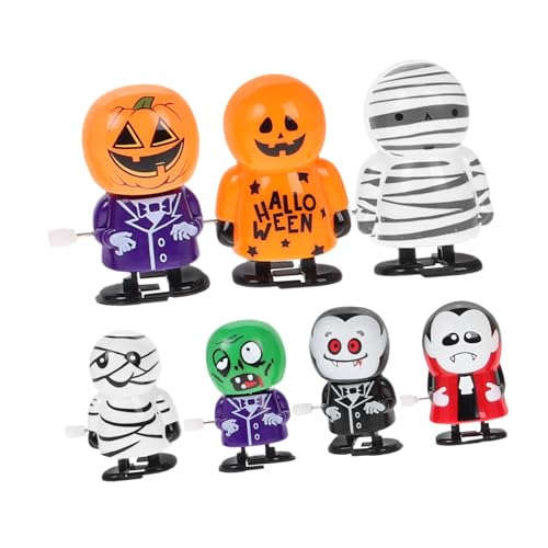Milisten 7 Teiliges Zum Aufziehen Gruselspielzeug Gefälschter Halloween Trick Halloween Dekoration Halloween Große Halloween Requisiten Halloween von Milisten