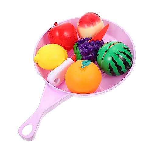 Milisten 7Stücke Küchen Spielset Für Teiliges Schneide Aus Hochwertigem Schadstofffreiem Material Fördert Die Kognitive Entwicklung Und Rollenspiel Für Jungen Ab von Milisten