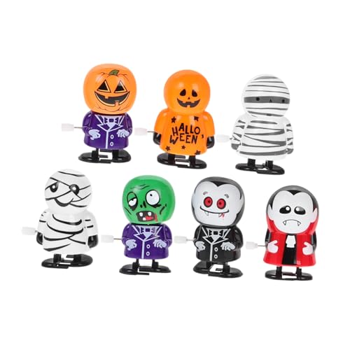 Milisten 7Stücke Teiliges Halloween zum Aufziehen Cartoon Laufspielzeug für Halloween Party Kreative und Requisiten für Fördert Fähigkeiten Milisten 7Stücke Teiliges Halloween zum Aufziehen Cartoon Laufspielzeug für Halloween Party Kreative und Requisiten für Fördert Fähigkeiten von Milisten