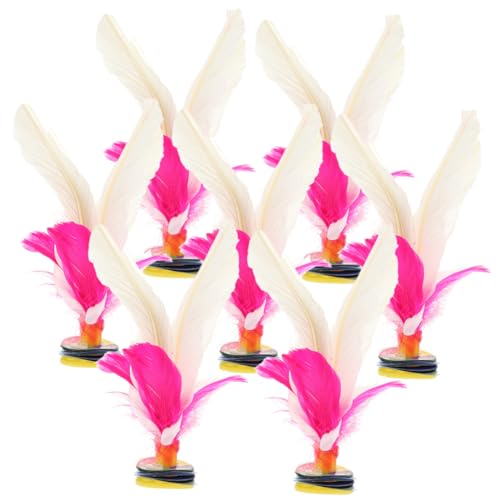 Milisten 8 Stck. Teiliges Kick Shuttlecock Fitness Freizeit Fördert Koordination und Motorik für Erwachsene Hochwertige Verarbeitung von Milisten