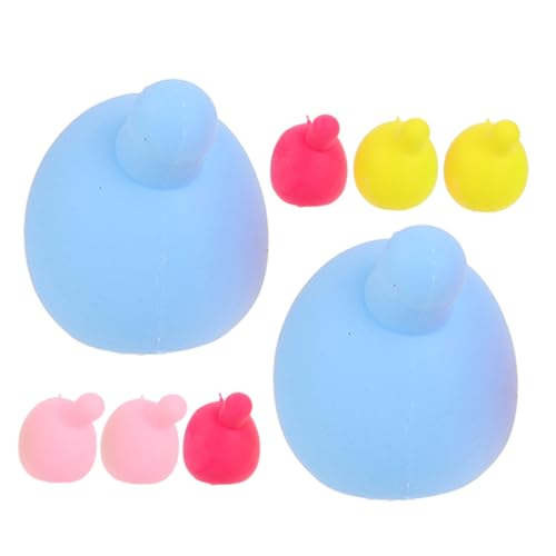 Milisten 8 Stück Blasenblasenkern für interaktives Austausch der inneren Kugel des Quetschspielzeugs Puppenherstellungsteile Rasseleinsatz PVC Milisten 8 Stück Blasenblasenkern für interaktives Austausch der inneren Kugel des Quetschspielzeugs Puppenherstellungsteile Rasseleinsatz PVC von Milisten