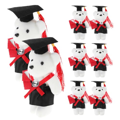 Milisten 8 Stück Doktorbär Bouquet Materialien Abschluss Bär Für Tante Und Onkel Abschlussblumenstrauß Figur Puppenstrauß Graduierung Bär Puppe Blumenstrauß Strauß Schaum Milisten 8 Stück Doktorbär Bouquet Materialien Abschluss Bär Für Tante Und Onkel Abschlussblumenstrauß Figur Puppenstrauß Graduierung Bär Puppe Blumenstrauß Strauß Schaum von Milisten