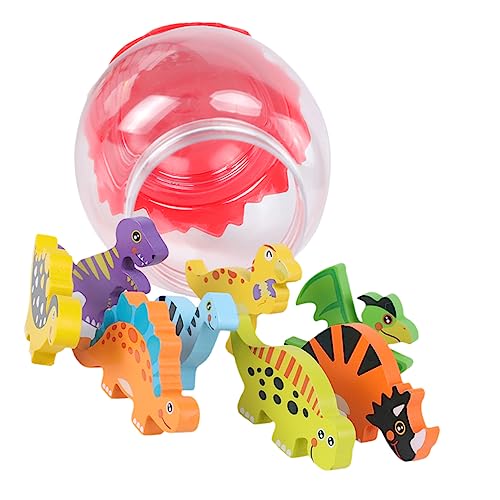Milisten 8 Stück Hölzernes Dinosaurierspielzeug Kinderspielzeug Pädagogisches Dinosaurier-modellspielzeug Bambus Milisten 8 Stück Hölzernes Dinosaurierspielzeug Kinderspielzeug Pädagogisches Dinosaurier-modellspielzeug Bambus von Milisten