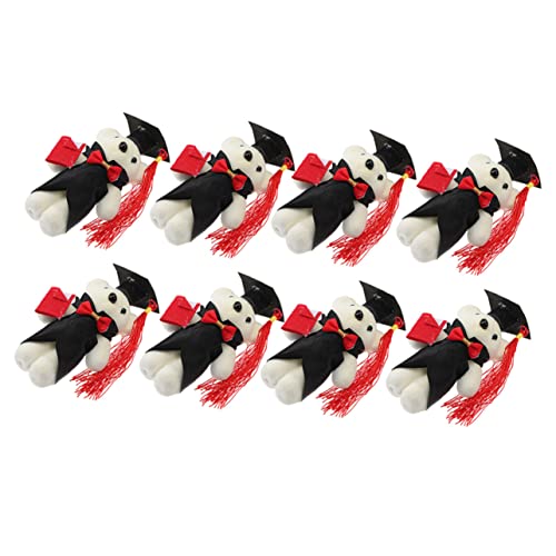Milisten 8 Stück Puppe-Abschlussgeschenk tragen Bären Mini Abschlussspielzeug Abschlussbär-Schmuck Abschlussbär schmücken Abschluss Bär Blumenstrauß Bär Kleiner Abschlussbär Polyester Milisten 8 Stück Puppe-Abschlussgeschenk tragen Bären Mini Abschlussspielzeug Abschlussbär-Schmuck Abschlussbär schmücken Abschluss Bär Blumenstrauß Bär Kleiner Abschlussbär Polyester von Milisten