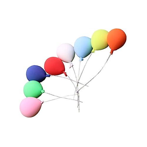 Milisten 8 Stück Puppenhaus-Ballon Miniaturdekoration Feengarten Zubehör Miniatur- -Ornament Mikrolandschaftsornament Mikrogartendekoration Mikrogartenverzierung Colorful Ton Milisten 8 Stück Puppenhaus-Ballon Miniaturdekoration Feengarten Zubehör Miniatur- -Ornament Mikrolandschaftsornament Mikrogartendekoration Mikrogartenverzierung Colorful Ton von Milisten