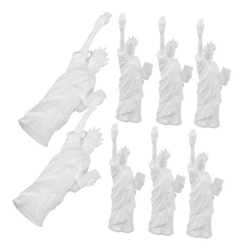 Milisten 8 Stück Puppenhaus Mini -Freiheitsstatue Desktop Sammlung Dame Von Klein Figur Produkt Miniaturen Erzählen Sammlerstück Statuen Der Freiheitsstatue Weiß Harz Milisten 8 Stück Puppenhaus Mini -Freiheitsstatue Desktop Sammlung Dame Von Klein Figur Produkt Miniaturen Erzählen Sammlerstück Statuen Der Freiheitsstatue Weiß Harz von Milisten