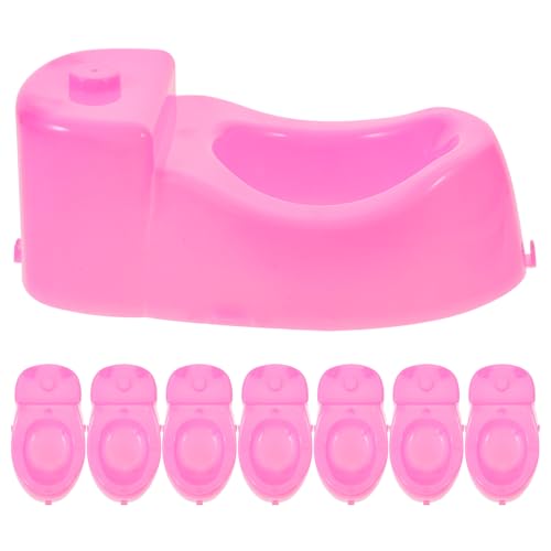 Milisten 8 Stück Puppentoilettenspielzeug Toilettenschüssel Töpfchen Mini Mini Hausmöbel Puppenbadezimmermöbel Puppenhausmöbel Miniatur Puppenhaus Mini Toilette Babypuppen Milisten 8 Stück Puppentoilettenspielzeug Toilettenschüssel Töpfchen Mini Mini Hausmöbel Puppenbadezimmermöbel Puppenhausmöbel Miniatur Puppenhaus Mini Toilette Babypuppen von Milisten
