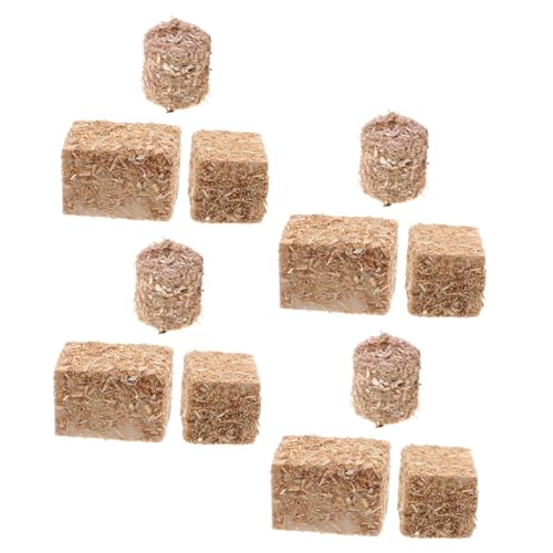 Milisten 8 Stück Realistische Mini Heuballen aus Teiliges mit Quadratischen Rechteckigen und Zylindrischen Formen Langlebig und Sicher für Puppenhäuser Miniaturgärten und Dekorationen Milisten 8 Stück Realistische Mini Heuballen aus Teiliges mit Quadratischen Rechteckigen und Zylindrischen Formen Langlebig und Sicher für Puppenhäuser Miniaturgärten und Dekorationen von Milisten