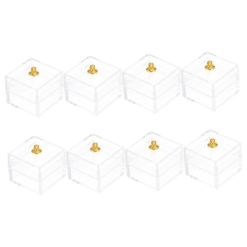 Milisten 8stücke Miniatur Zuckerboxen Transparente Dekoration Für Dollhouse Süßigkeiten Aufbewahrung Für Kreative Spielszene Und Projekte Milisten 8stücke Miniatur Zuckerboxen Transparente Dekoration Für Dollhouse Süßigkeiten Aufbewahrung Für Kreative Spielszene Und Projekte von Milisten