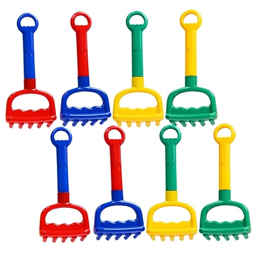 Milisten 8 Stück Strandspielzeug Graben Schaufeln Party Strand Sandspielzeug Strand Sandharke Reise Sandspielzeug Strandbedarf Kleinkind Strandspielzeug Sandharke Rechen Kunststoff Milisten 8 Stück Strandspielzeug Graben Schaufeln Party Strand Sandspielzeug Strand Sandharke Reise Sandspielzeug Strandbedarf Kleinkind Strandspielzeug Sandharke Rechen Kunststoff von Milisten