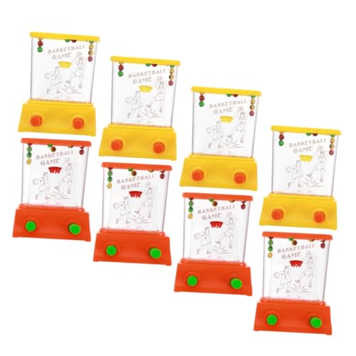 Milisten 8 Stück Teiliges Buntes Wasserspielzeug Ringwurfspiel Handheld Wasser Ringwurfspiel für Konzentration und Hand Auge koordination Robust und Langlebig Geeignet für Zufällige Farbe von Milisten