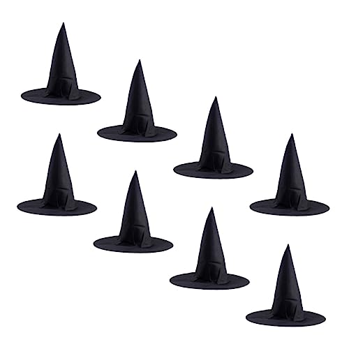 Milisten 8 Stück Teiliges Halloween Hexenhüte für Cosplay und Party Dekorative Zaubererkappen für Halloween Kostüme Vielseitig Einsetzbar für Feiern und Karneval Milisten 8 Stück Teiliges Halloween Hexenhüte für Cosplay und Party Dekorative Zaubererkappen für Halloween Kostüme Vielseitig Einsetzbar für Feiern und Karneval von Milisten
