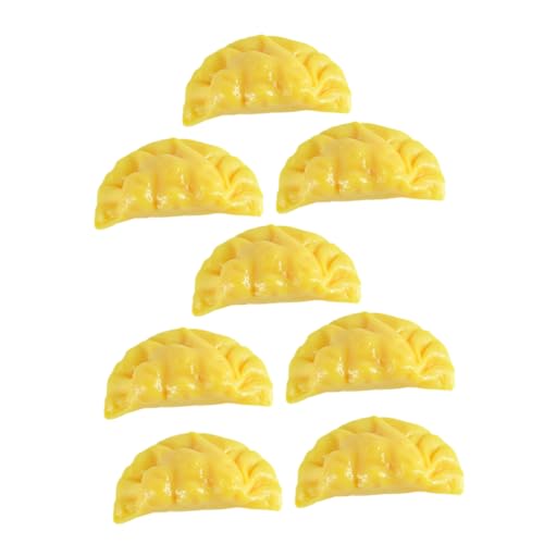 Milisten 8 Stück Teiliges Künstliches Dumpling Modell Realistische Fake Food Dekoration für Küche Restaurant und Mehr als Fotorequisit für Vielseitige Anlässe von Milisten