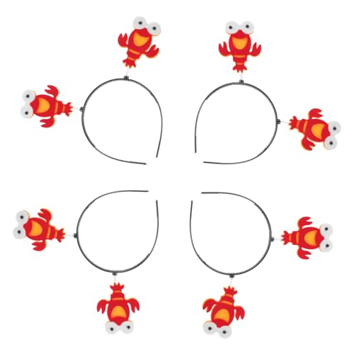 Milisten 8 Stück Teiliges Lobster Haarschmuck Tierischer Kopfreifen für Cosplay Halloween und Partys Unvergessliche Accessoires für Feierlichkeiten und Festlichkeiten Milisten 8 Stück Teiliges Lobster Haarschmuck Tierischer Kopfreifen für Cosplay Halloween und Partys Unvergessliche Accessoires für Feierlichkeiten und Festlichkeiten von Milisten