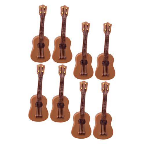 Milisten 8 Stück Teiliges Mini Gitarren Modell aus Resin Realistische Kleine Gitarren Miniatur für Puppenhaus Dekor Detailreiche Sammlerstücke und Vielseitige DIY Tischdekoration Milisten 8 Stück Teiliges Mini Gitarren Modell aus Resin Realistische Kleine Gitarren Miniatur für Puppenhaus Dekor Detailreiche Sammlerstücke und Vielseitige DIY Tischdekoration von Milisten