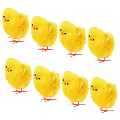Milisten 8 Stück Teiliges Mini Küken Set Gelb Flauschig Plüschküken Figuren Osterdeko Handliche Niedliche Osterdekoration Geschenkidee Party Tisch Milisten 8 Stück Teiliges Mini Küken Set Gelb Flauschig Plüschküken Figuren Osterdeko Handliche Niedliche Osterdekoration Geschenkidee Party Tisch von Milisten