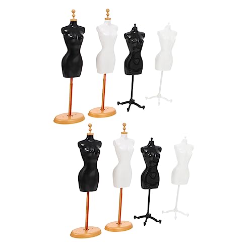 Milisten 8 Stück Teiliges Mini Puppen Modell Ständer aus Robustem Kunststoff Geeignet für Doll Dress Display DIY Puppenkleider Kreative Platzsparend Sicher ohne Scharfe Kanten Milisten 8 Stück Teiliges Mini Puppen Modell Ständer aus Robustem Kunststoff Geeignet für Doll Dress Display DIY Puppenkleider Kreative Platzsparend Sicher ohne Scharfe Kanten von Milisten