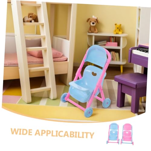 Milisten 8 Stück Teiliges Mini Puppenwagen Realistischer Puppen-Kinderwagen aus Robustem Kunststoff Tragbar und Detailgetreu Geeignet für Rollenspiel und Puppenhaus Zubehör Milisten 8 Stück Teiliges Mini Puppenwagen Realistischer Puppen-Kinderwagen aus Robustem Kunststoff Tragbar und Detailgetreu Geeignet für Rollenspiel und Puppenhaus Zubehör von Milisten