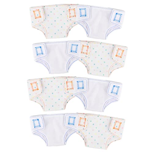 Milisten 8 Stück Teiliges Puppen Unterwäsche Mini Puppenhöschen aus Hochwertigem Leicht und Kompakt für DIY Puppen Realistisch und Robust Geeignet für Ankleiden und Dekorieren Milisten 8 Stück Teiliges Puppen Unterwäsche Mini Puppenhöschen aus Hochwertigem Leicht und Kompakt für DIY Puppen Realistisch und Robust Geeignet für Ankleiden und Dekorieren von Milisten