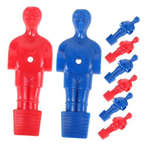 Milisten 8 Stück Teiliges Set Tischfußball Spielerfiguren mit Armen Miniatur Foosball Figuren für Tischkicker Ersatzteile Rote und Blaue Desktop Fußball Männer für Authentische Spielfreude Milisten 8 Stück Teiliges Set Tischfußball Spielerfiguren mit Armen Miniatur Foosball Figuren für Tischkicker Ersatzteile Rote und Blaue Desktop Fußball Männer für Authentische Spielfreude von Milisten