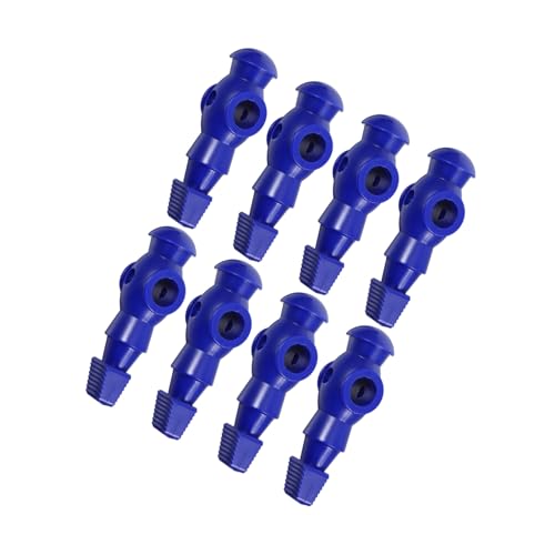 Milisten 8 Stück Teiliges Tischkicker Ersatzspieler aus Langlebigem Resin Schnelle Montage Geeignet für Bar Büro und Zuhause Robuste Spielfiguren für Foosball Zubehör von Milisten