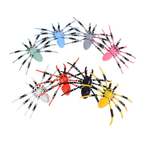 Milisten 8 Stück Teiliges mit Beweglichen Gelenken Realistisches Kunststoffmodell DIY insektenfigur für Lebensechte Spinnenattrappe für Halloween Streiche und Partyspaß Milisten 8 Stück Teiliges mit Beweglichen Gelenken Realistisches Kunststoffmodell DIY insektenfigur für Lebensechte Spinnenattrappe für Halloween Streiche und Partyspaß von Milisten