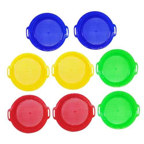 Milisten 8-Teiliges Set Strandsandsifter Sandsiebe Sandspielzeug in Loser Schüttung Strandspielzeug Strandsichter Sandsieb für Strand Sandsieb für den Strand Plastik Milisten 8-Teiliges Set Strandsandsifter Sandsiebe Sandspielzeug in Loser Schüttung Strandspielzeug Strandsichter Sandsieb für Strand Sandsieb für den Strand Plastik von Milisten