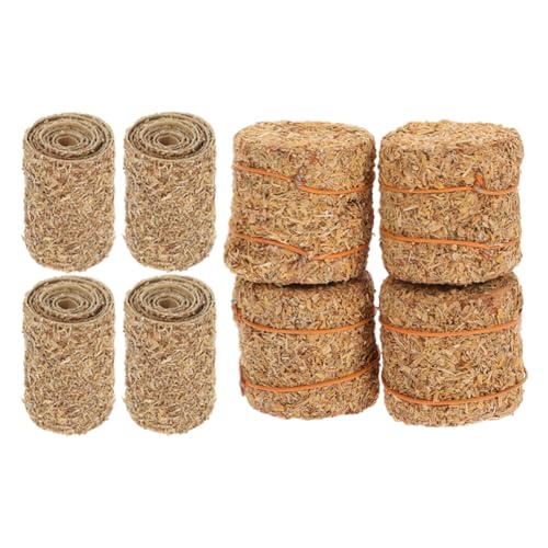 Milisten 8Pcs Mini Heuballen Miniatur Gefälschte Heuballen Miniaturstroh Bale Mini Round Haystack Für Mini House Dollhouse Craft Garden Dekoration Milisten 8Pcs Mini Heuballen Miniatur Gefälschte Heuballen Miniaturstroh Bale Mini Round Haystack Für Mini House Dollhouse Craft Garden Dekoration von Milisten