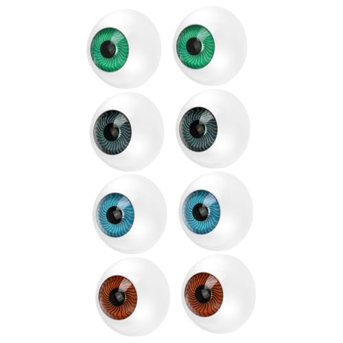 Milisten 8Stücke Halloweendekorationen Hohe Hohl Eyeball Masken Requisiten für Kostüme Kunststoff Augen für Gruselige Partys und Cosplay Deko Milisten 8Stücke Halloweendekorationen Hohe Hohl Eyeball Masken Requisiten für Kostüme Kunststoff Augen für Gruselige Partys und Cosplay Deko von Milisten