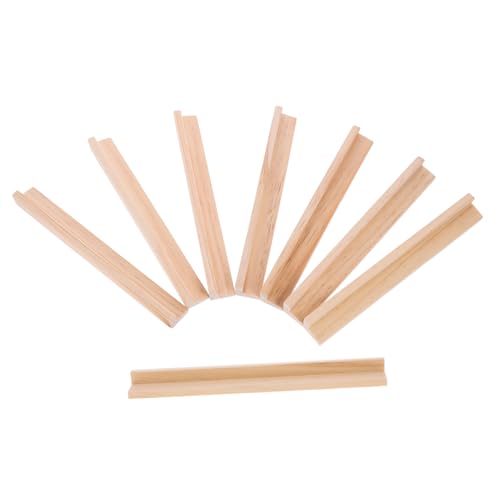Milisten 8Stücke Holz Domino Halter DIY Briefständer für Dominosteine und Buchstabenkarten Stabile Holzbasis für Kreatives und Ordentliche Aufbewahrung für Bastelprojekte Milisten 8Stücke Holz Domino Halter DIY Briefständer für Dominosteine und Buchstabenkarten Stabile Holzbasis für Kreatives und Ordentliche Aufbewahrung für Bastelprojekte von Milisten
