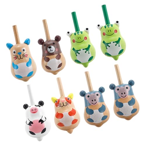 Milisten 8Stücke Holz Gyro Traditionelles Kreiselspielzeug Für Gemischte Designs Für Junges Angebot Kleine Kreiselspielzeuge Spaß Für Drinnen Und Draußen Milisten 8Stücke Holz Gyro Traditionelles Kreiselspielzeug Für Gemischte Designs Für Junges Angebot Kleine Kreiselspielzeuge Spaß Für Drinnen Und Draußen von Milisten