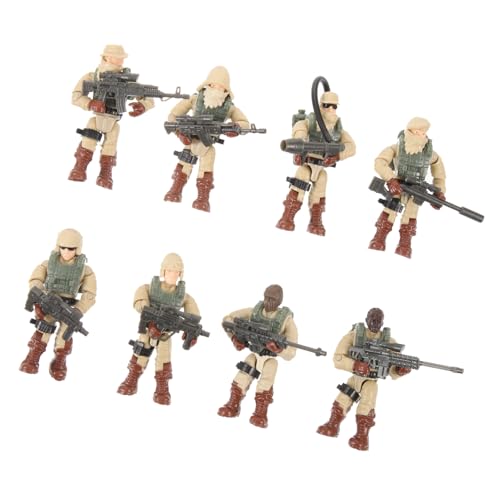 Milisten 8Stücke Mini Soldatenfiguren DIY Bewegliche Menschenmodelle für Militärszenen für Dekorationszwecke Sicher und Geruchlos Detailreiche Verarbeitung Milisten 8Stücke Mini Soldatenfiguren DIY Bewegliche Menschenmodelle für Militärszenen für Dekorationszwecke Sicher und Geruchlos Detailreiche Verarbeitung von Milisten