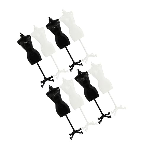 Milisten 8Stücke Puppenständer Mannequin Halterungen für Puppenkleidung für Puppenhauszubehör und Kreative Displays Langlebig und Stabil Milisten 8Stücke Puppenständer Mannequin Halterungen für Puppenkleidung für Puppenhauszubehör und Kreative Displays Langlebig und Stabil von Milisten