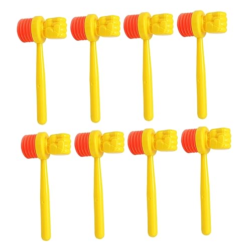 Milisten Kleiner Hammer Spielzeug für Kinder 8 Stück Kunststoff Hammerspielzeug für Lernspiel Schlagspielzeug Glatt und Sicher Milisten Kleiner Hammer Spielzeug für Kinder 8 Stück Kunststoff Hammerspielzeug für Lernspiel Schlagspielzeug Glatt und Sicher von Milisten